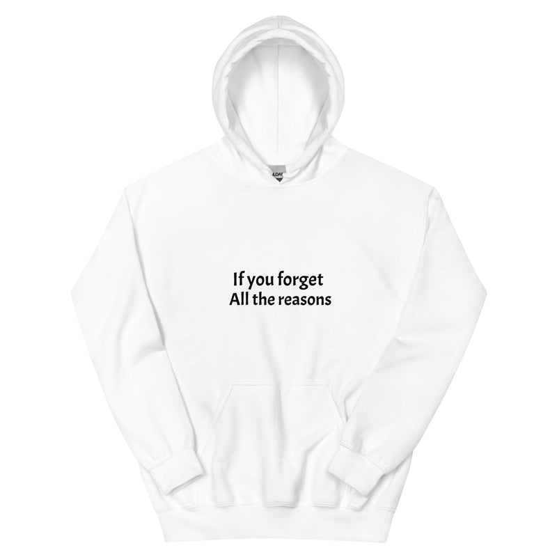 Unisex Hoodie: It will Work, If you forget All The Reason It Won't